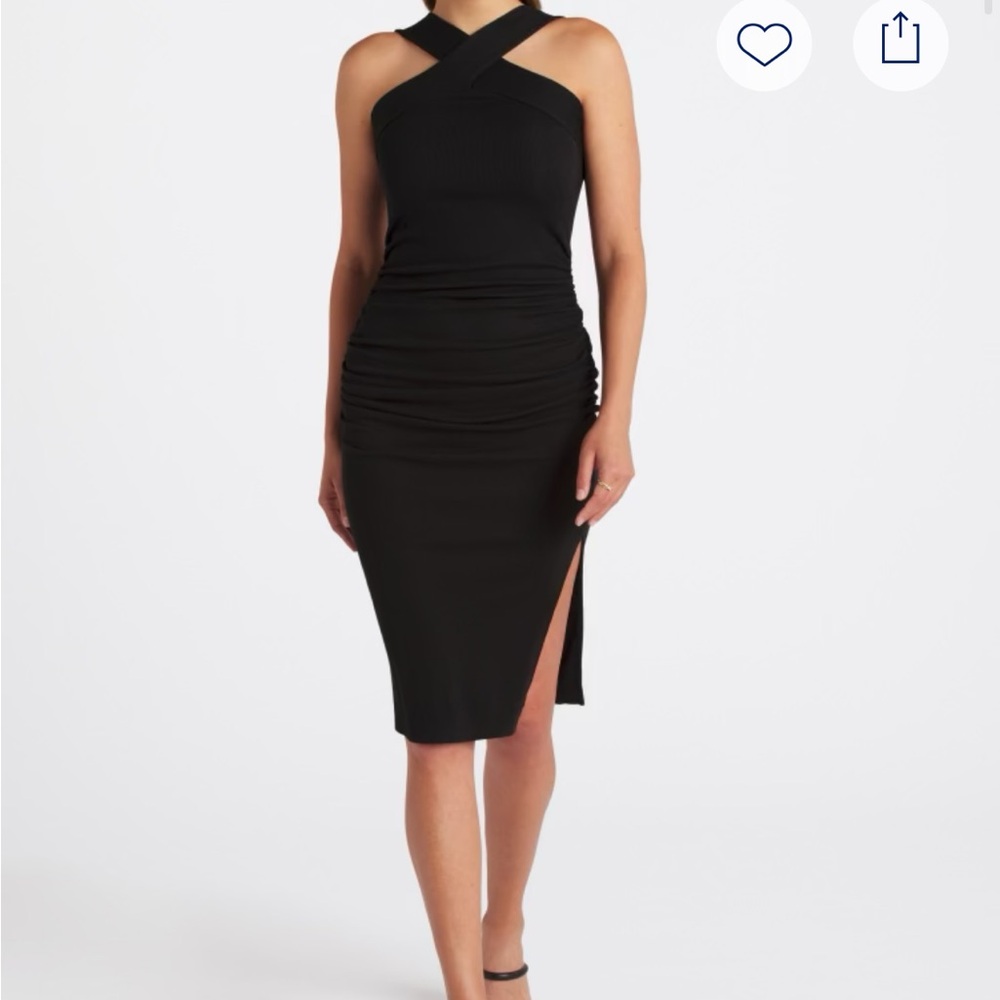 Michael Stars Black Backless Dress